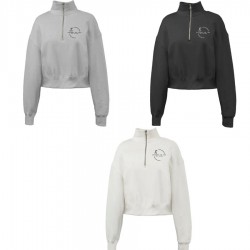 Cherry On Top Crop 1/4 Zip