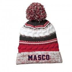 MYLAX Pom Pom Team Beanie